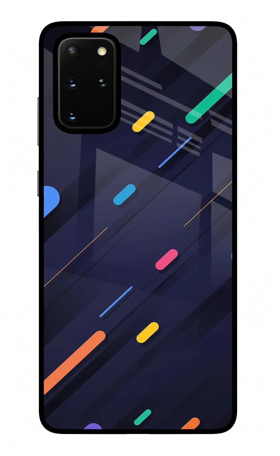 Abstract Design Samsung S20 Plus Glass Case