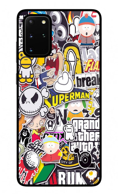 Sticker Bomb Samsung S20 Plus Back Cover