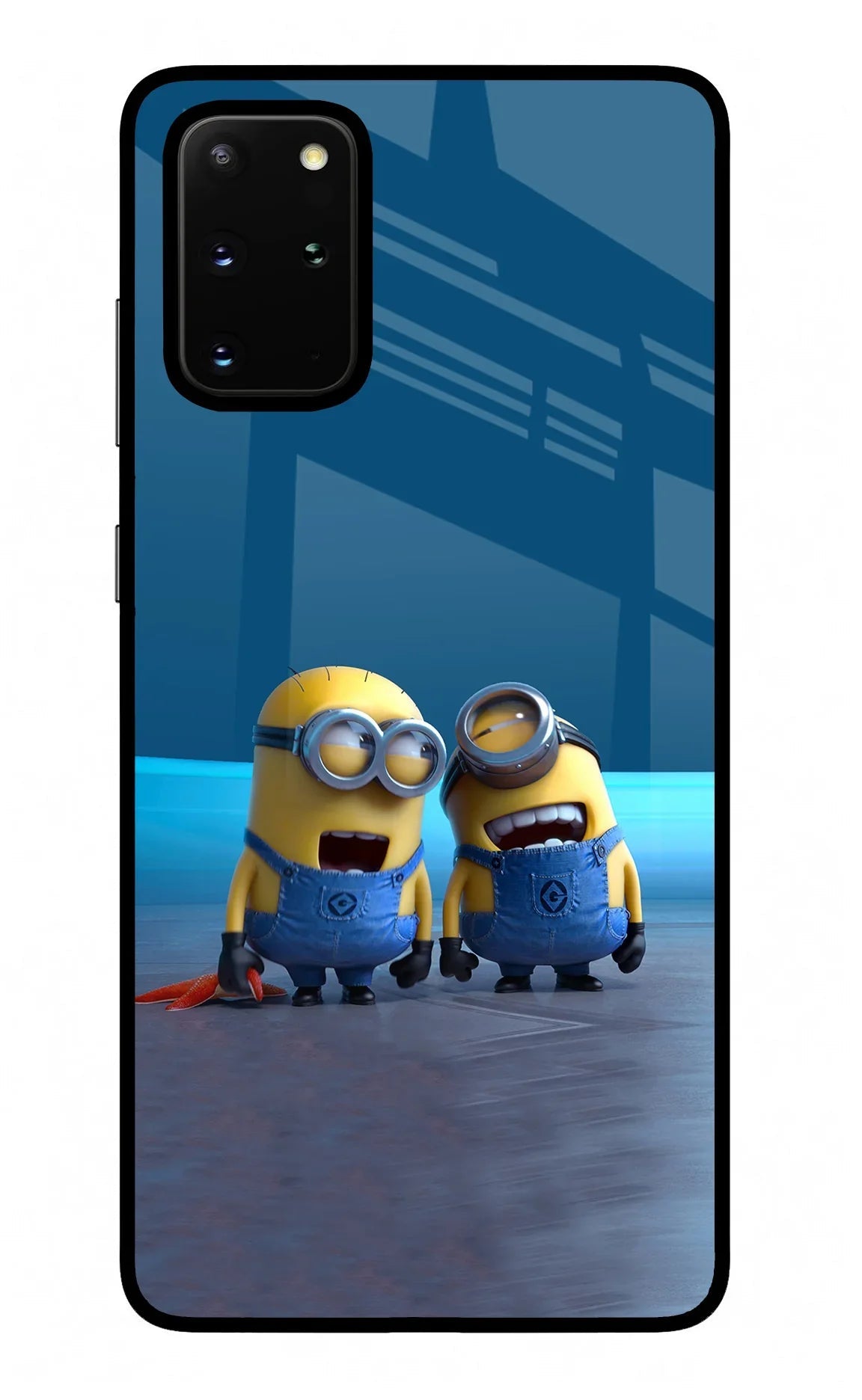 Minion Laughing Samsung S20 Plus Back Cover