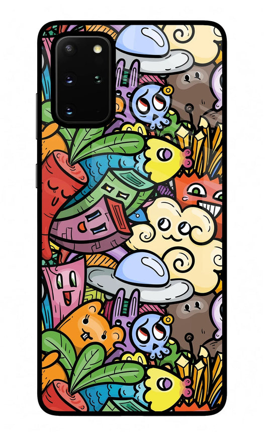 Veggie Doodle Samsung S20 Plus Glass Case