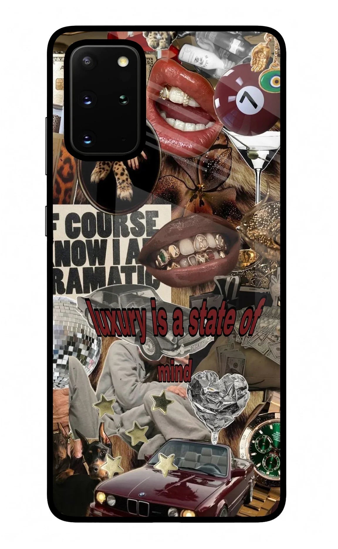 Luxury Samsung S20 Plus Glass Case