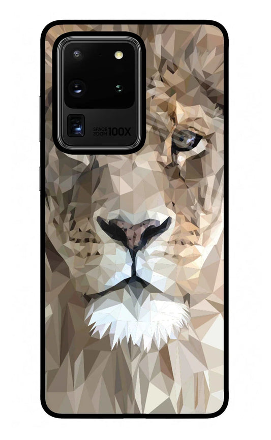 Lion Art Samsung S20 Ultra Back Cover