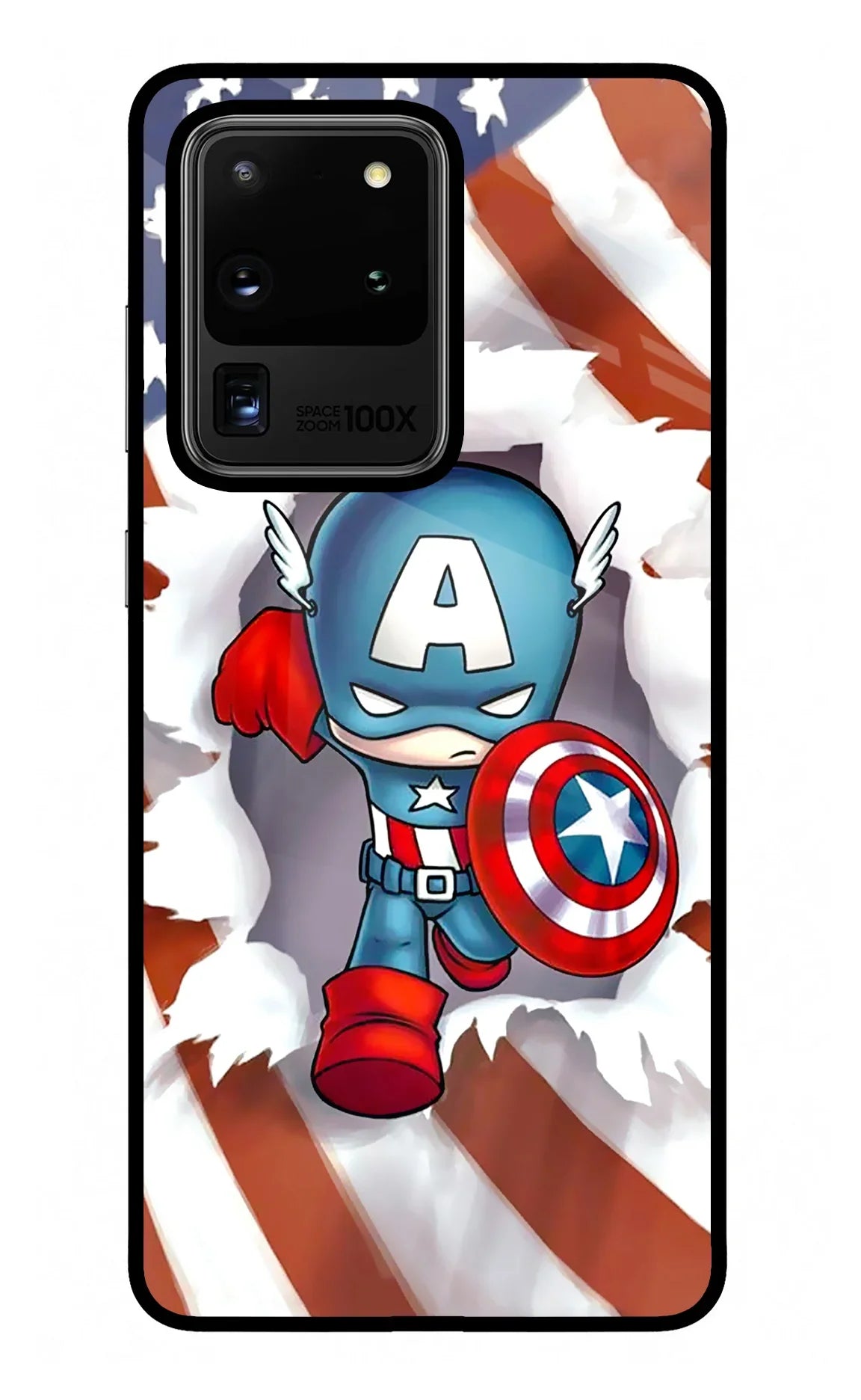 Captain America Samsung S20 Ultra Back Cover