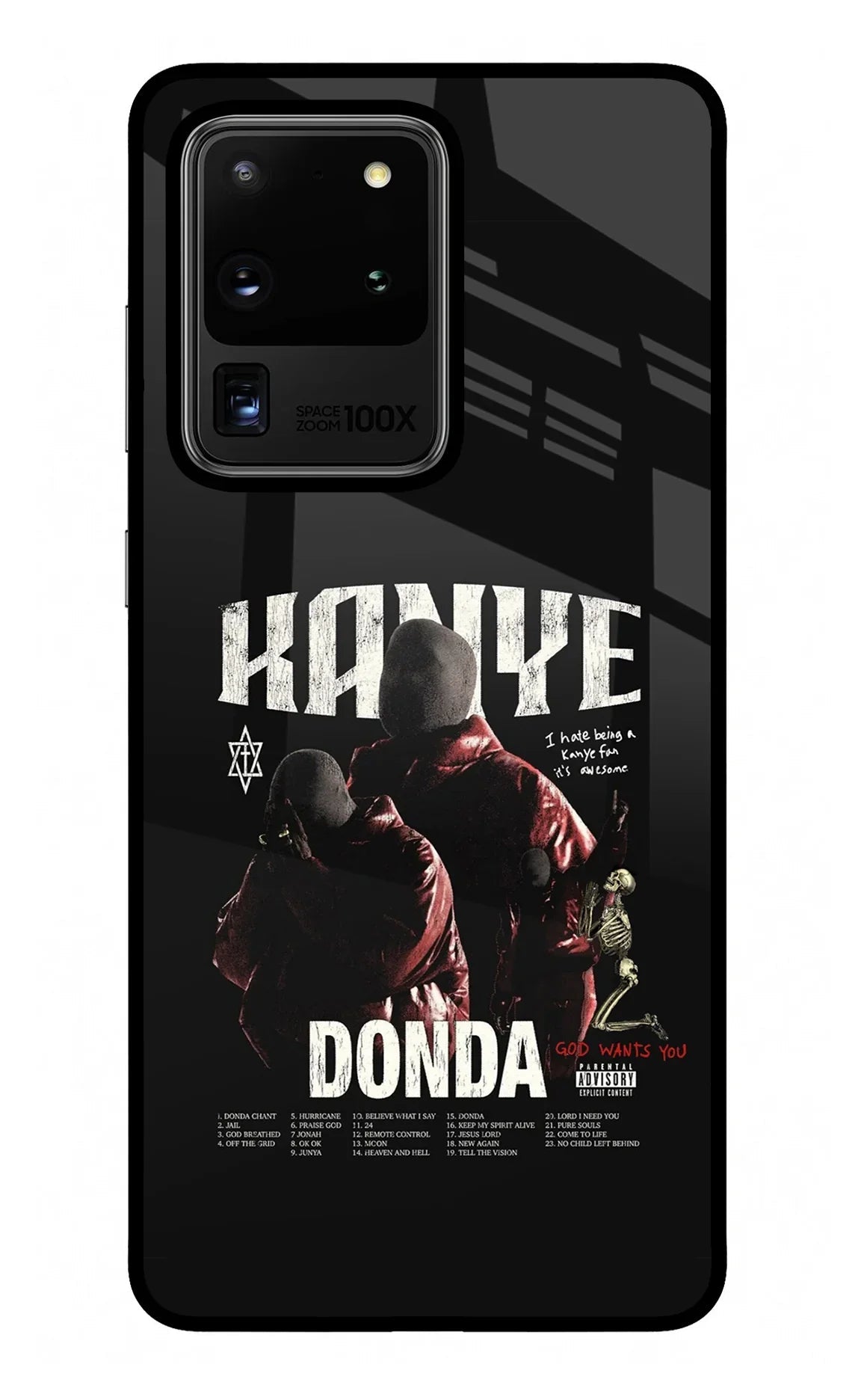 Donda Kanye West Samsung S20 Ultra Glass Case
