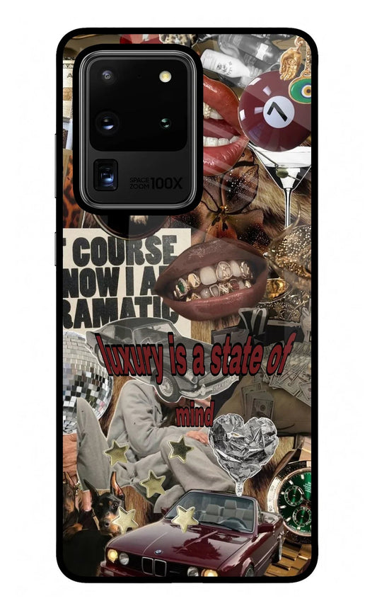 Luxury Samsung S20 Ultra Glass Case
