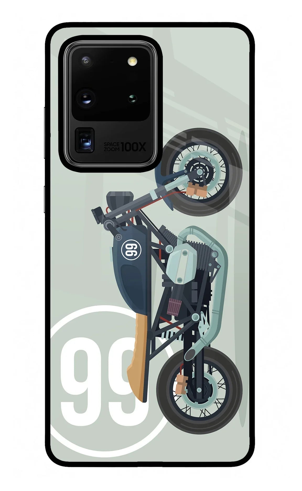 Classic Cafe Racer 99 Samsung S20 Ultra Glass Case
