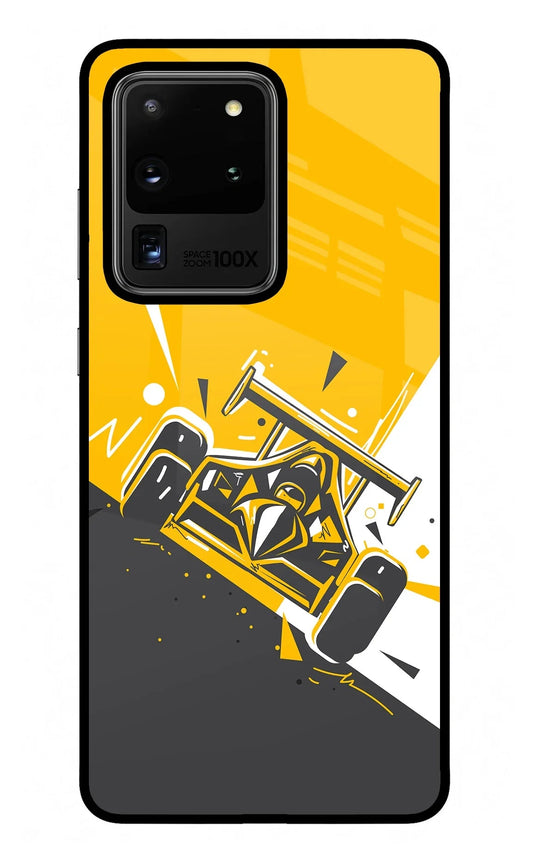 Track King Samsung S20 Ultra Glass Case