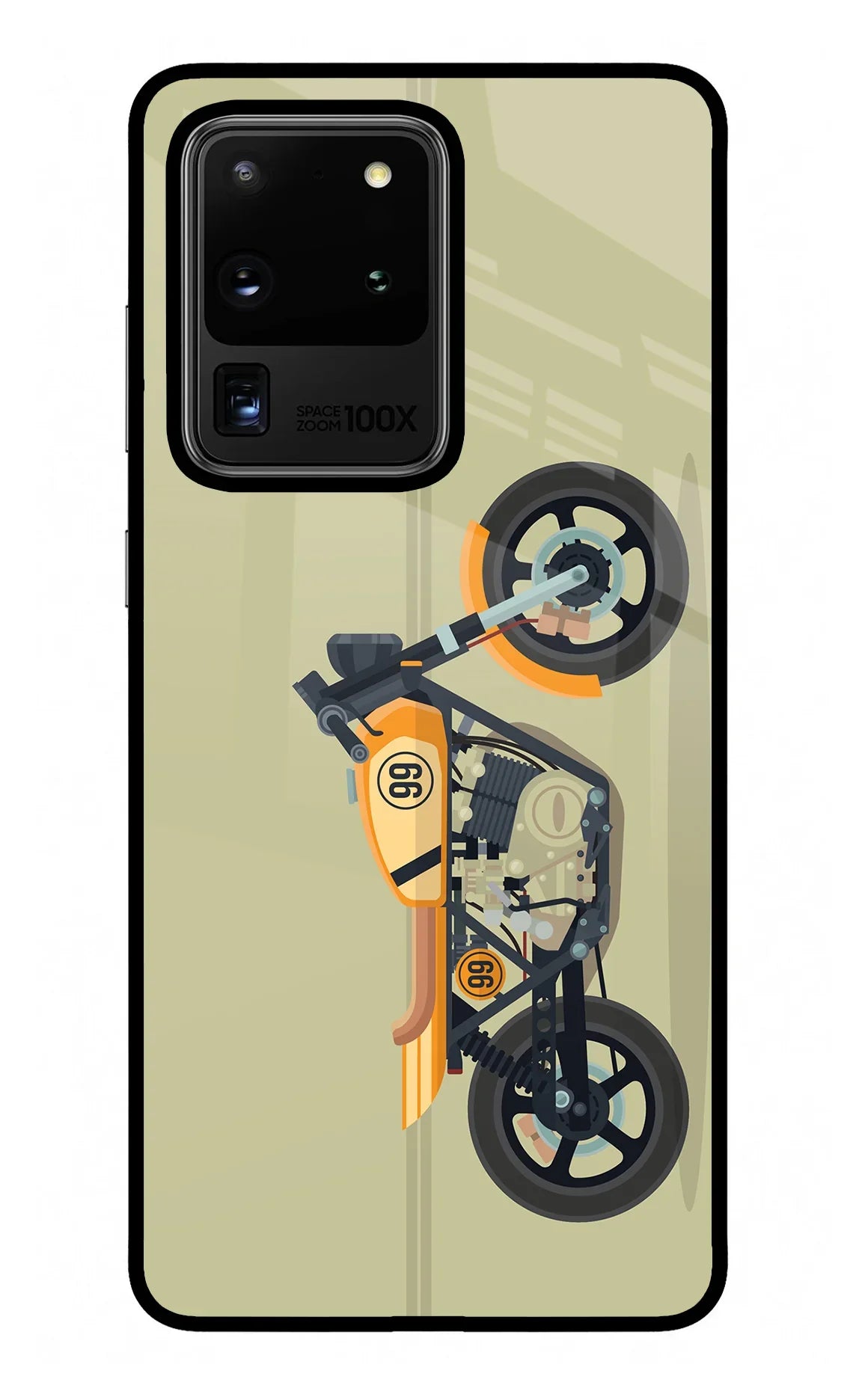 Vertical Speedster Samsung S20 Ultra Back Cover