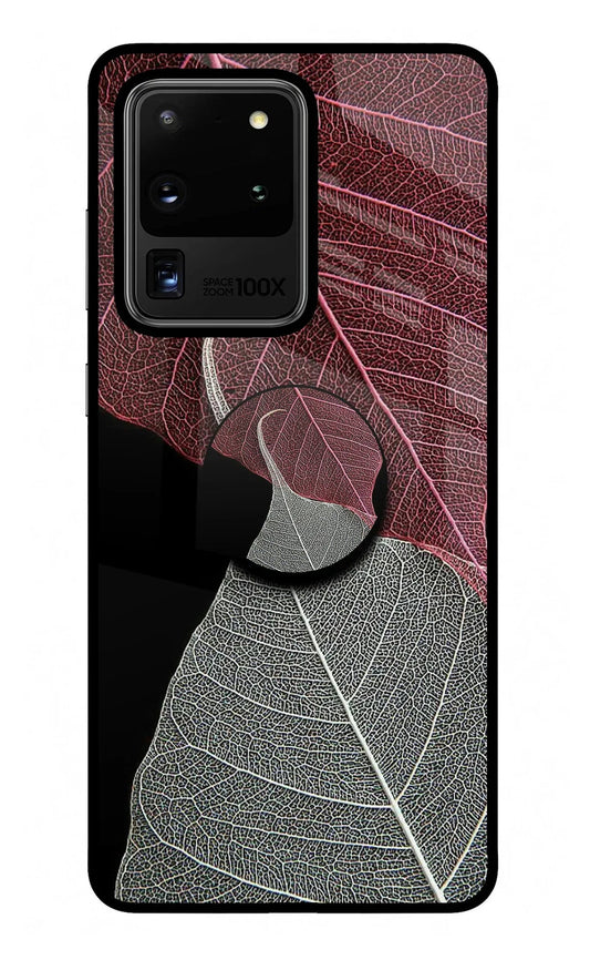 Leaf Pattern Samsung S20 Ultra Pop Case