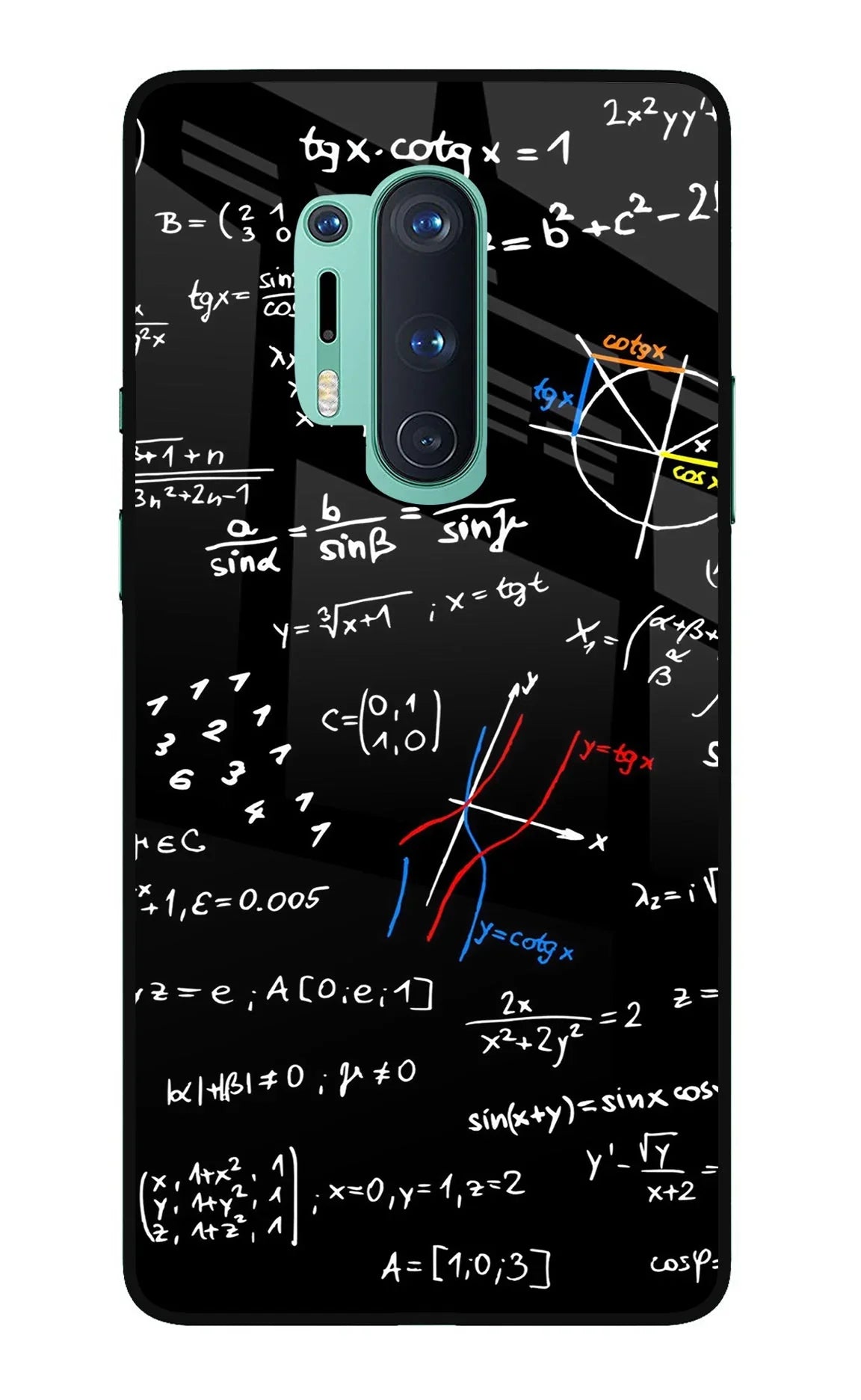 Mathematics Formula Oneplus 8 Pro Back Cover