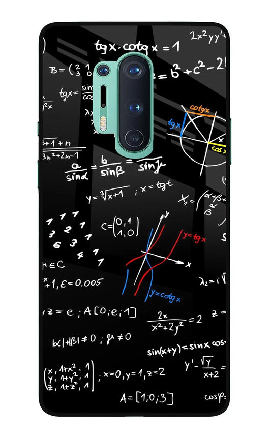 Mathematics Formula Oneplus 8 Pro Back Cover