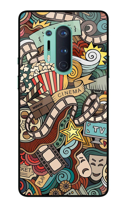 Cinema Abstract Oneplus 8 Pro Back Cover