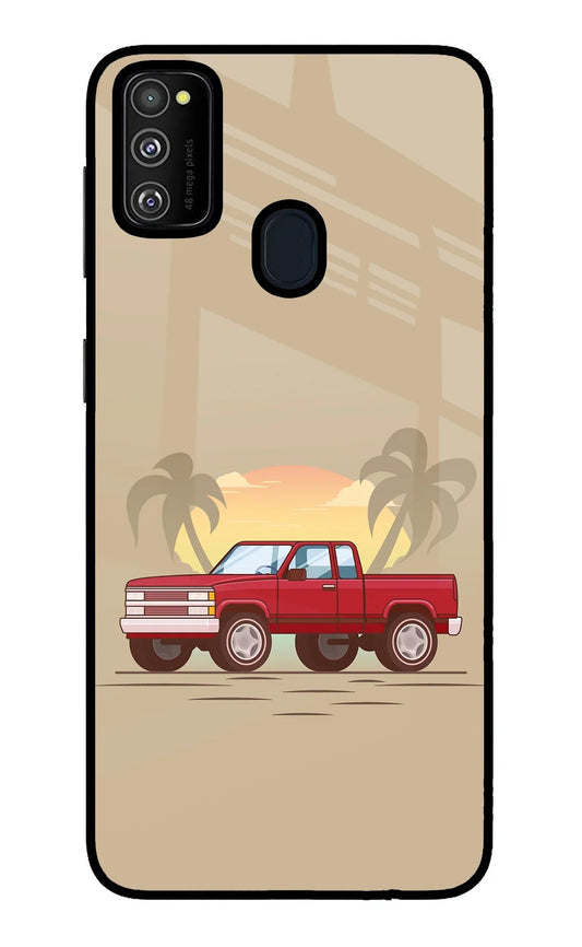 Desert Classic Drive Samsung M21 2020 Glass Case