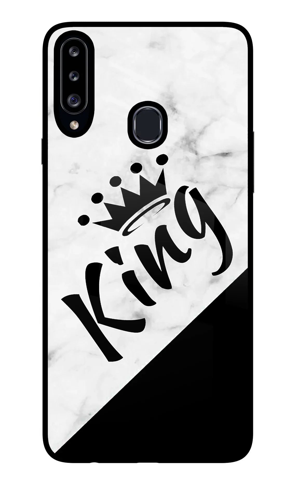 King Samsung A20s Back Cover