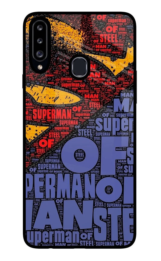 Superman Samsung A20s Back Cover