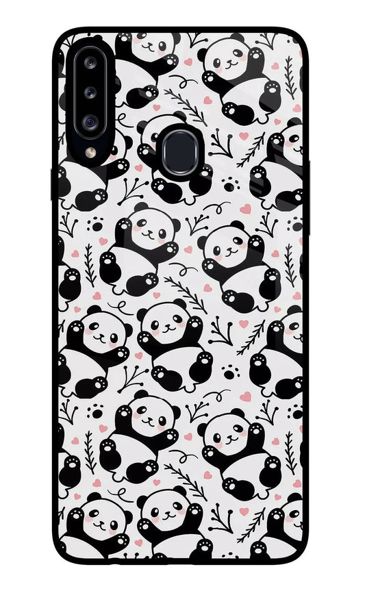Cute Panda Samsung A20s Back Cover