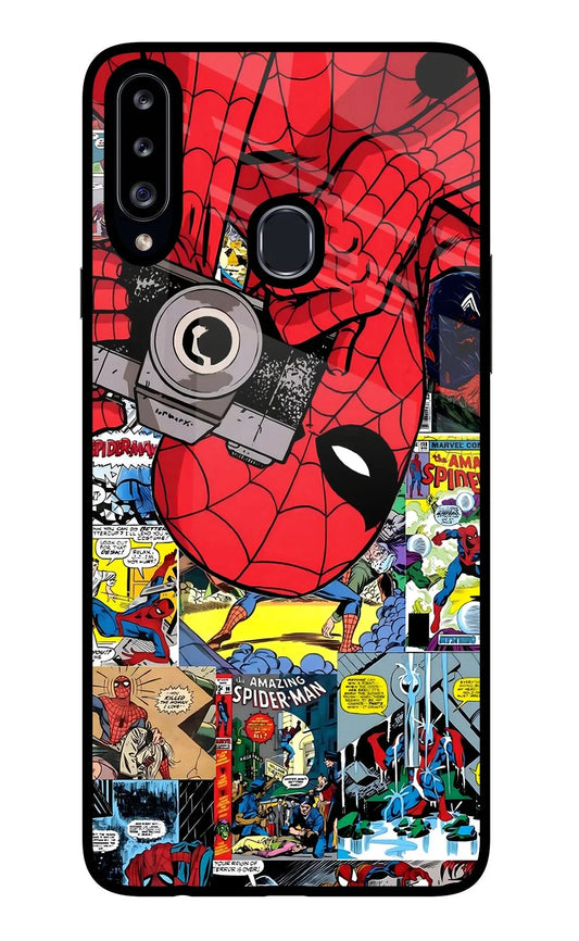 Spider Man Samsung A20s Back Cover
