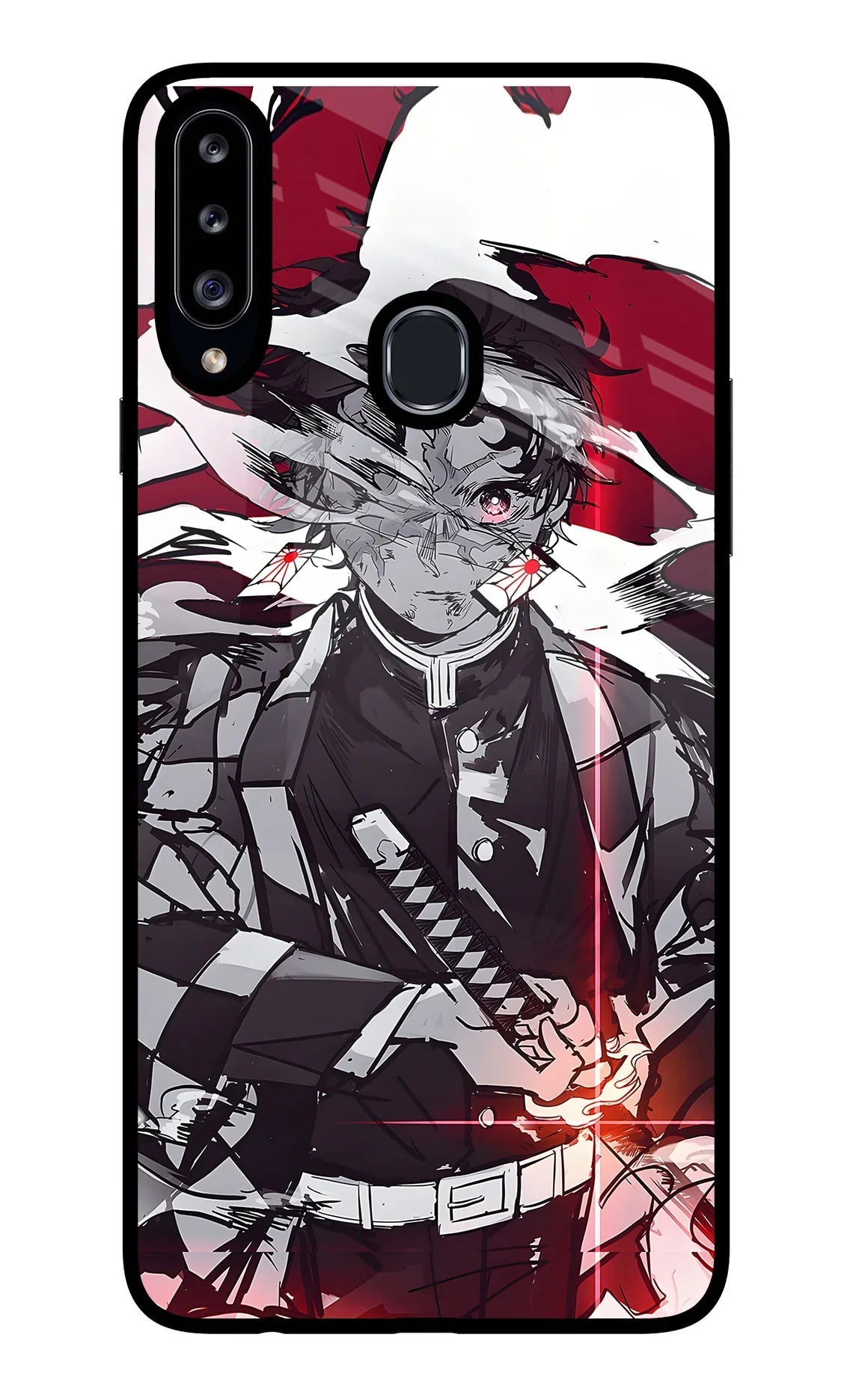 Demon Slayer Samsung A20s Back Cover