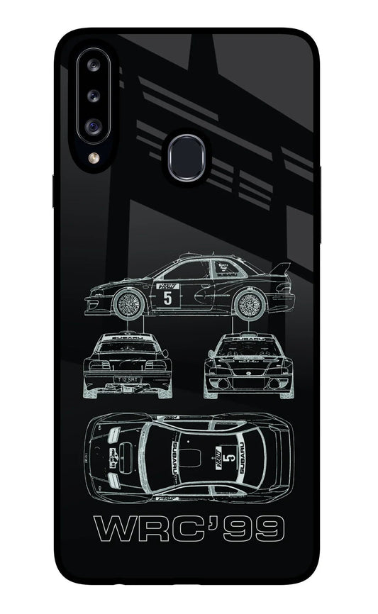 WRC'99 Samsung A20s Glass Case