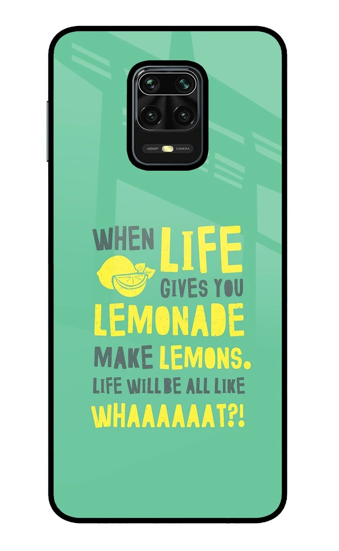 Quote Redmi Note 9 Pro/Pro Max Glass Case