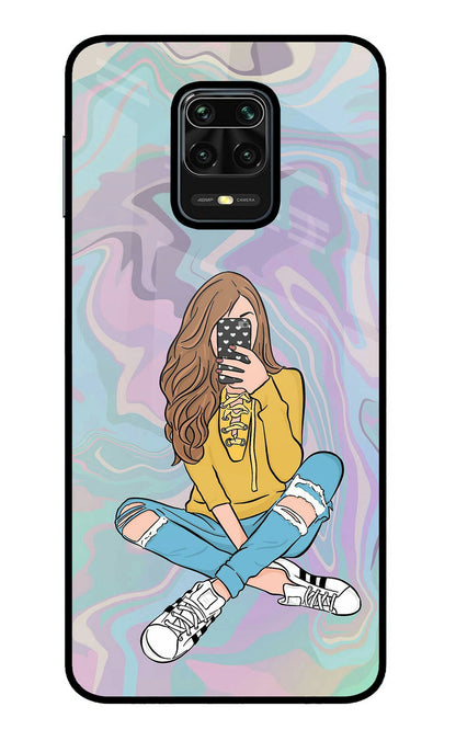 Selfie Girl Redmi Note 9 Pro/Pro Max Back Cover