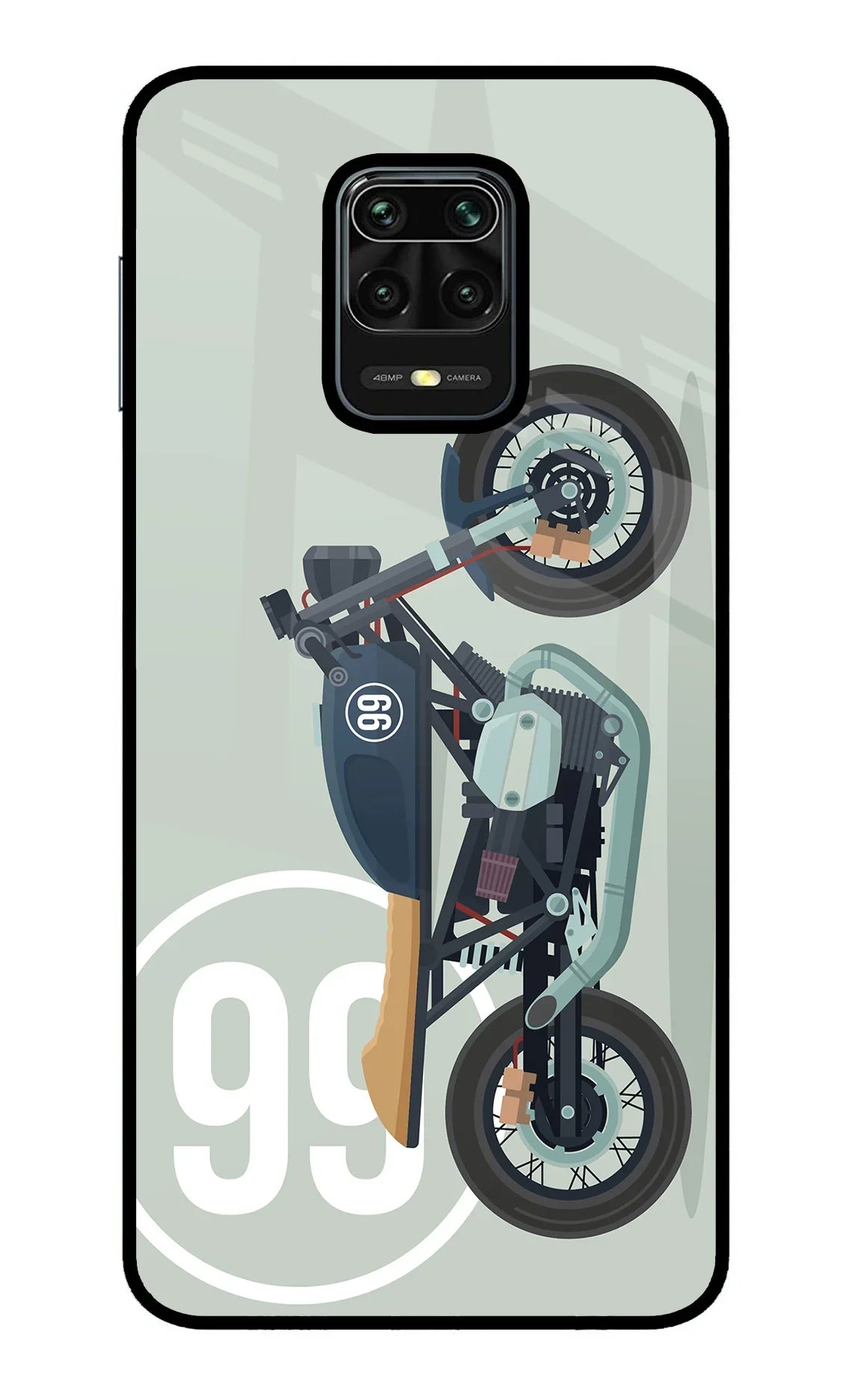 Classic Cafe Racer 99 Redmi Note 9 Pro/Pro Max Back Cover