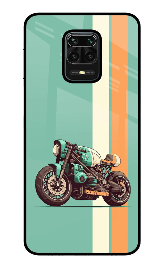 Striped Moto Drift Redmi Note 9 Pro/Pro Max Back Cover