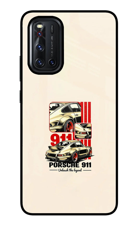 Classic Porsche 911 Vivo V19 Glass Case