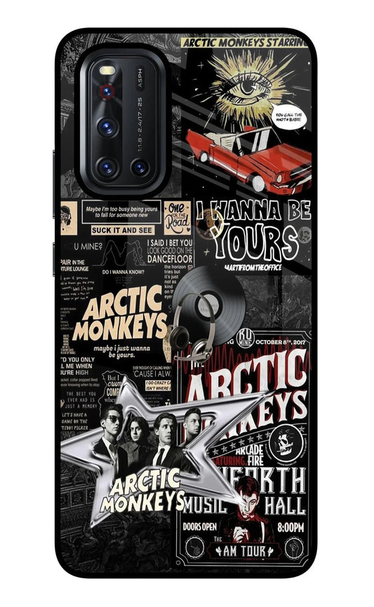 Arctic Monkeys Vivo V19 Glass Case