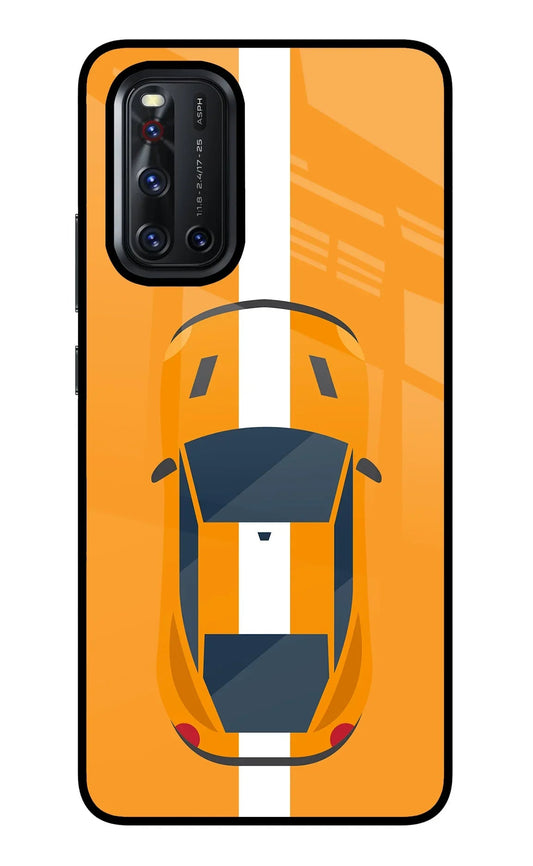 Highway Pursuit Vivo V19 Glass Case