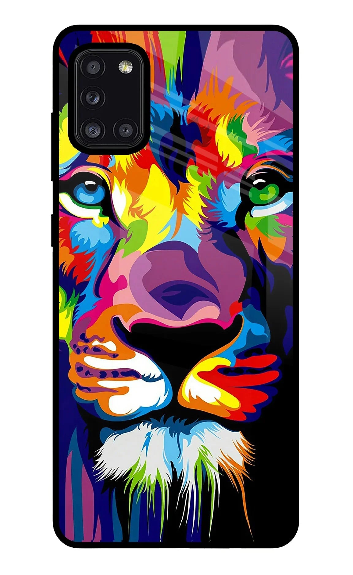 Lion Samsung A31 Back Cover