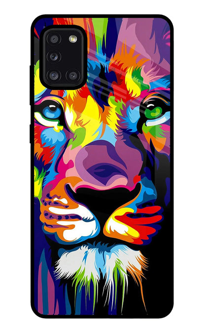 Lion Samsung A31 Back Cover