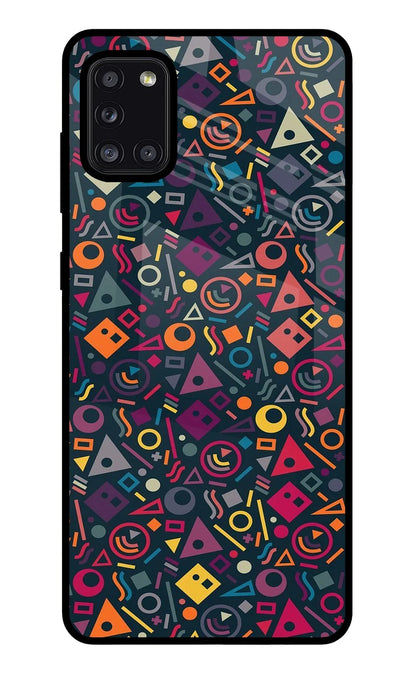 Geometric Abstract Samsung A31 Back Cover