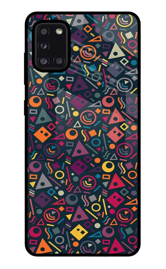 Geometric Abstract Samsung A31 Back Cover