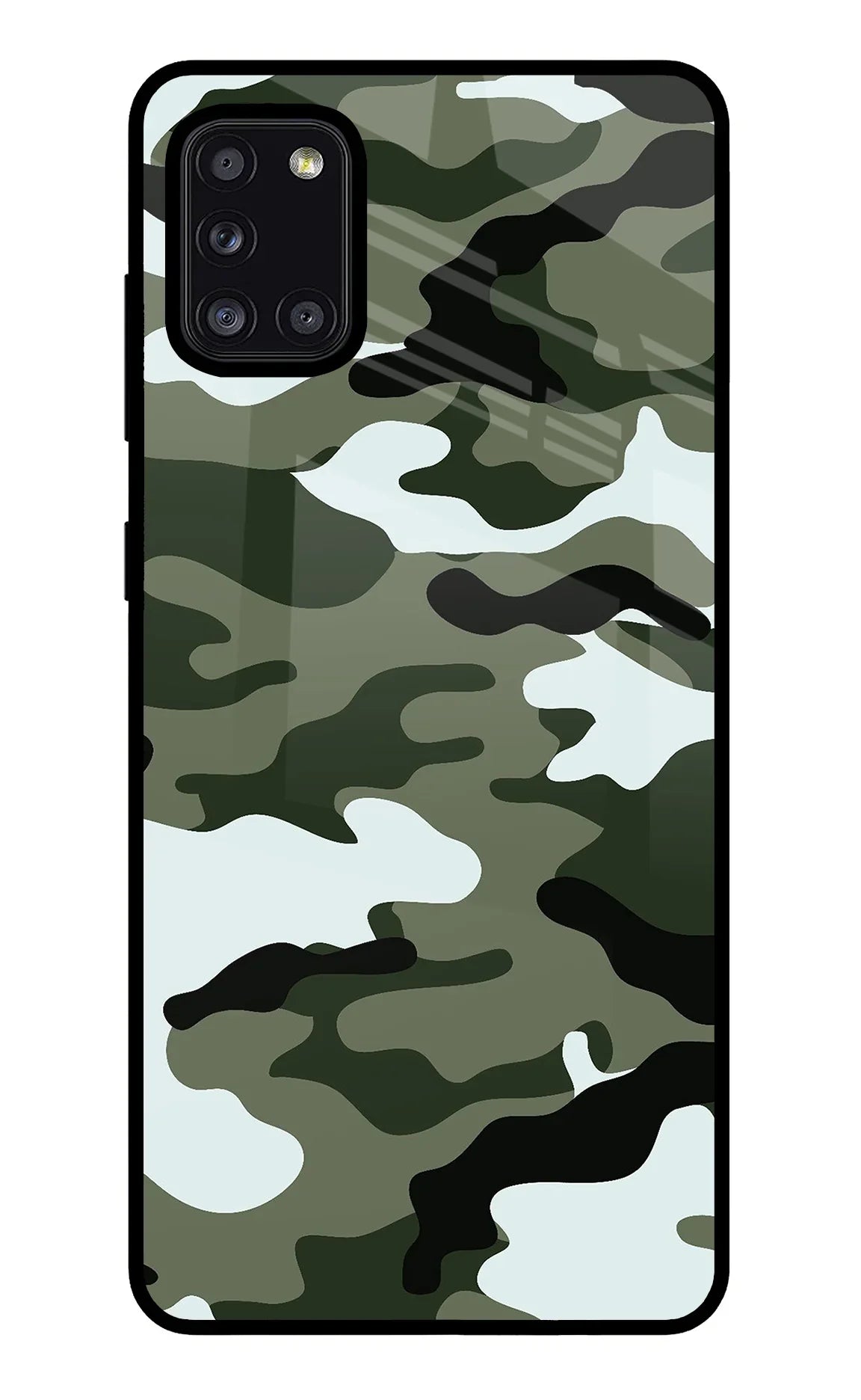 Camouflage Samsung A31 Back Cover