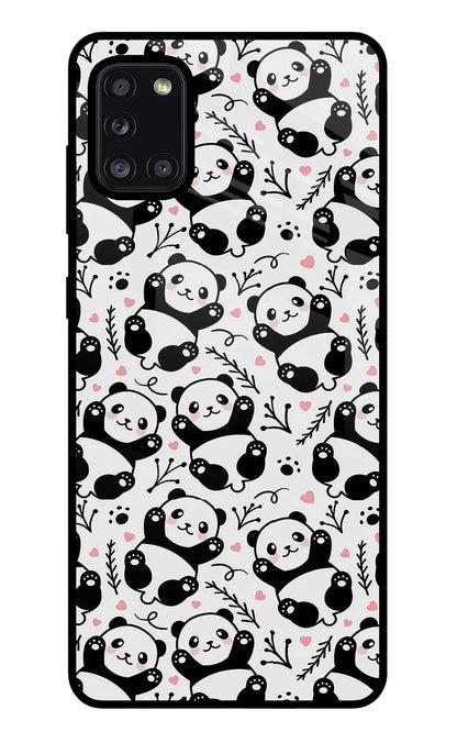 Cute Panda Samsung A31 Back Cover