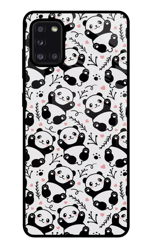 Cute Panda Samsung A31 Back Cover