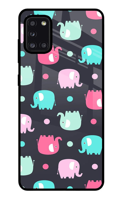 Elephants Samsung A31 Back Cover