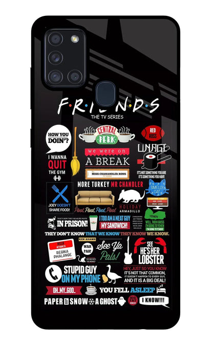 FRIENDS Samsung A21s Back Cover