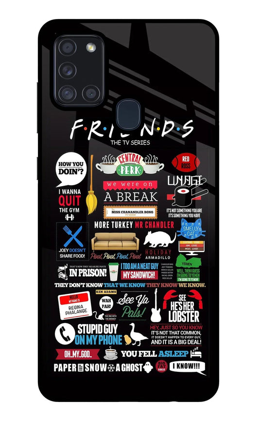 FRIENDS Samsung A21s Back Cover