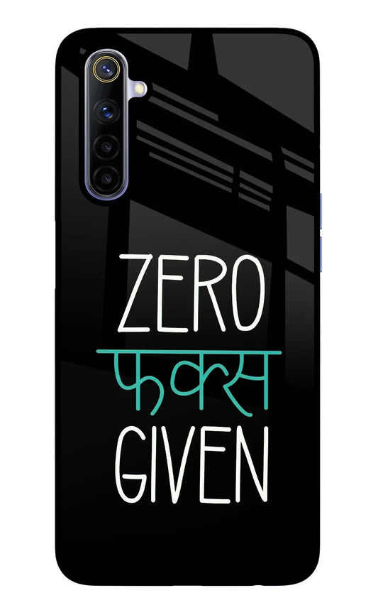 Zero Fucks Given Realme 6/6i Back Cover