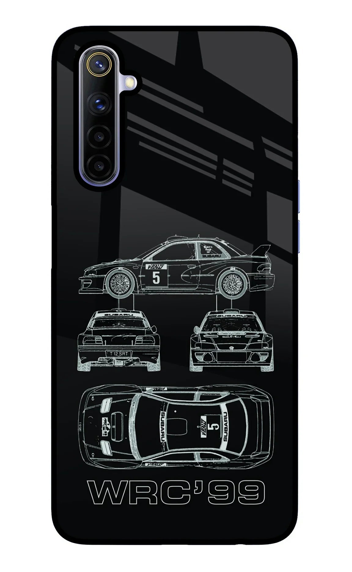 WRC'99 Realme 6/6i Glass Case