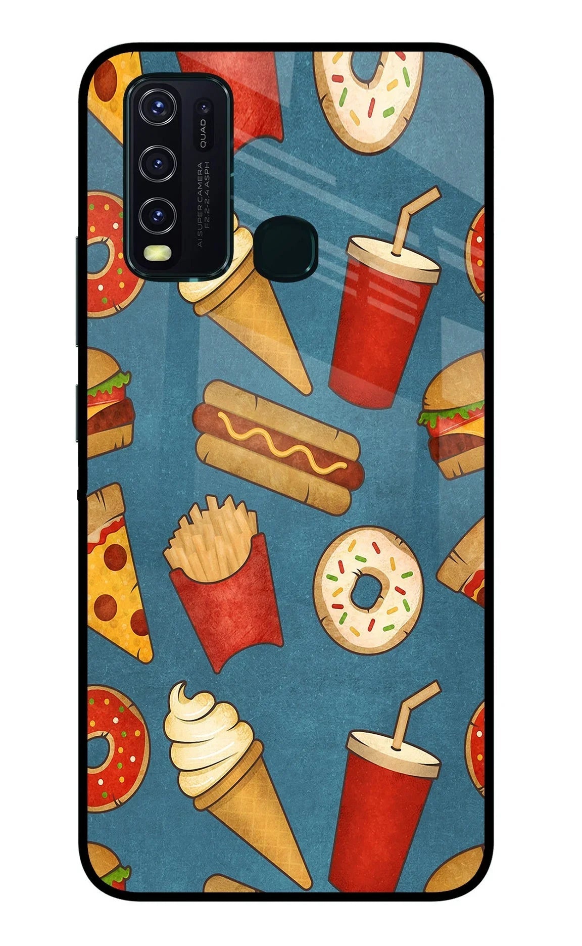 Foodie Vivo Y30/Y50 Back Cover