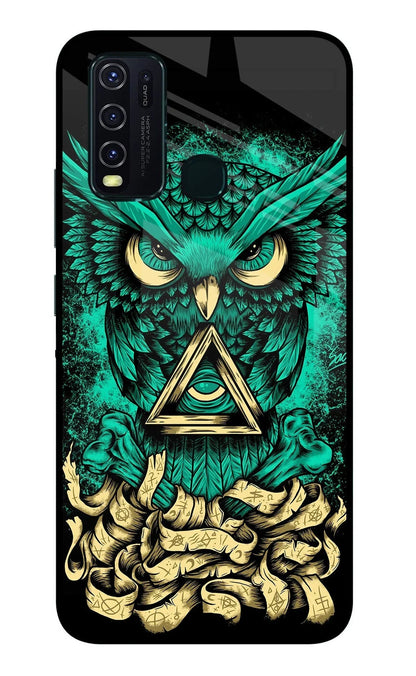 Green Owl Vivo Y30/Y50 Back Cover