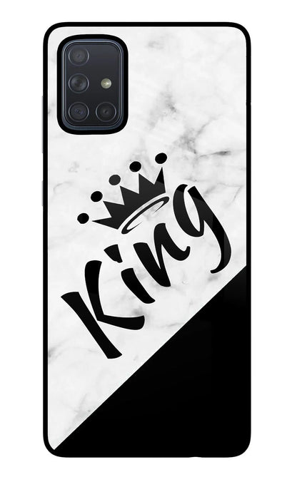 King Samsung A71 Back Cover