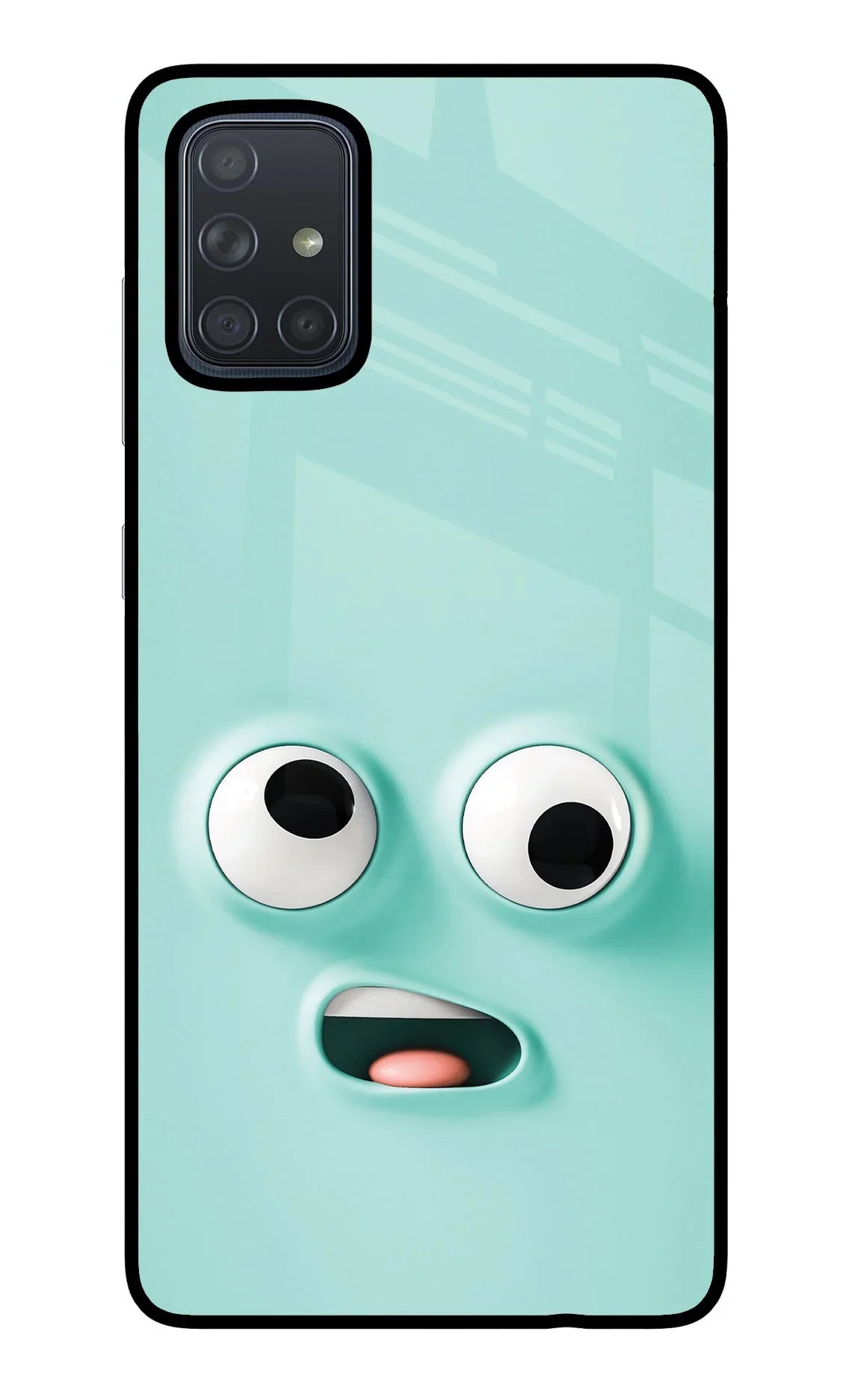 Funny Cartoon Samsung A71 Back Cover