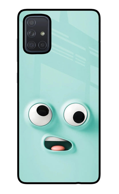 Funny Cartoon Samsung A71 Back Cover