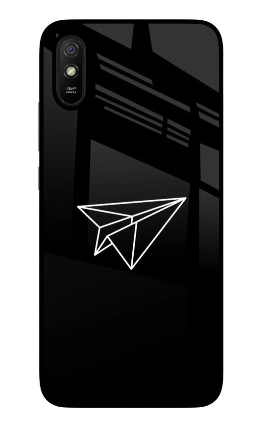 Paper Plane White Redmi 9A/9i Back Cover