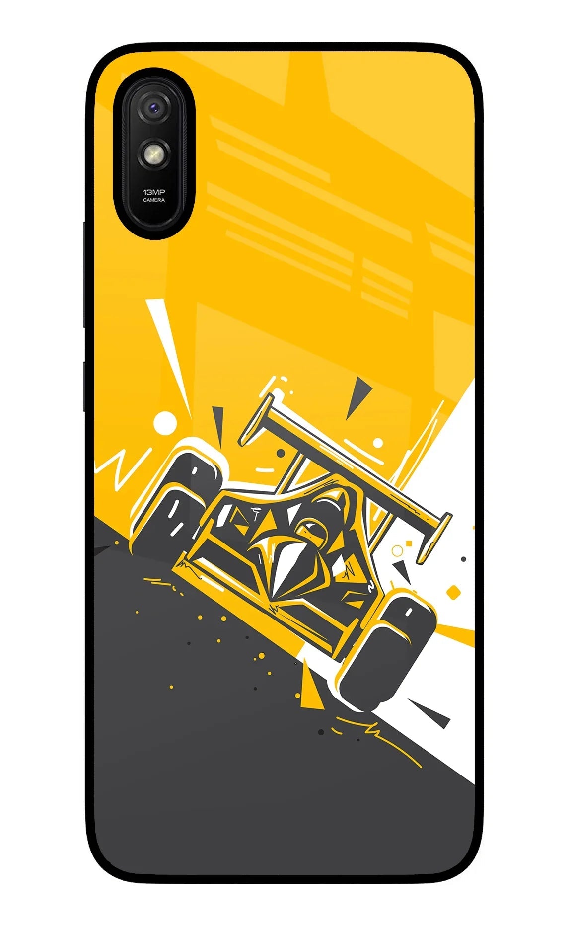 Track King Redmi 9A/9i Glass Case