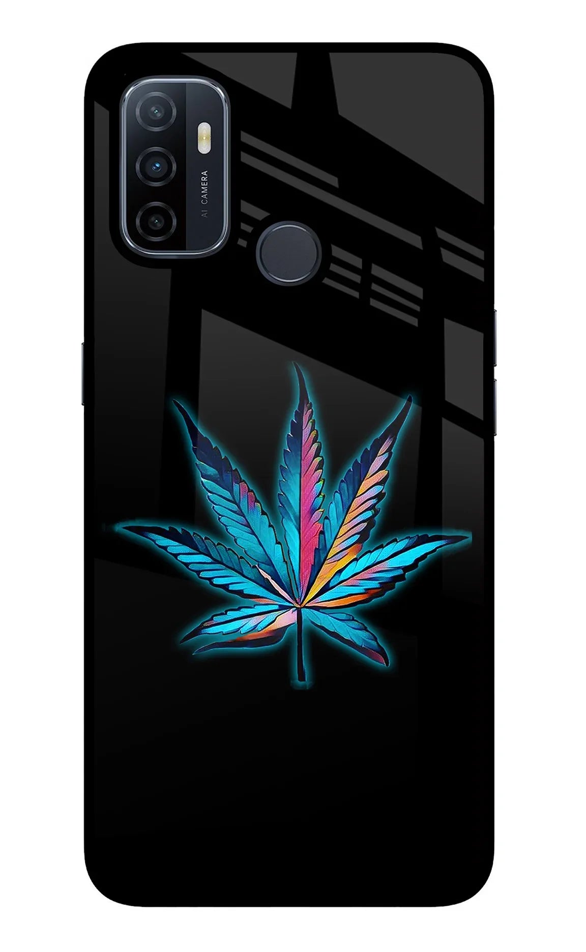 Weed Oppo A53 2020 Back Cover